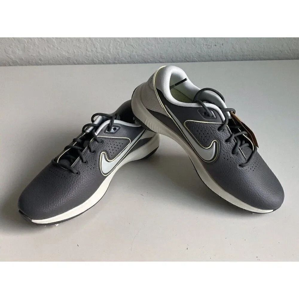 Nike Victory Pro 3 Golf Shoes Smoke Gray White‎ DV6800-001 Men’s Size 8.5 NEW - Picture 2 of 12